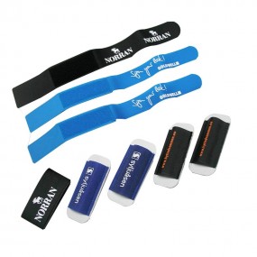Fascette da sci con gancio e anello stampati con logo personalizzato -  Fascette da sci nordico - Fascette da sci alpino-Custom Ski Velcro Straps-  Custom Velcro Ski Ties - Velcro Ski Straps 